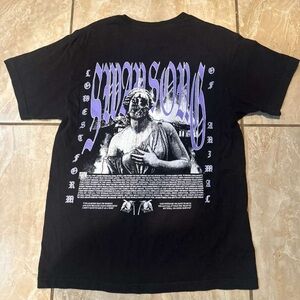 Black Kublai Khan TX "Swan Song" tour T-Shirt Size M